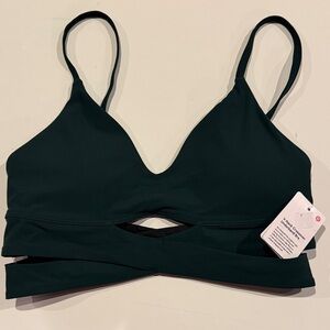 LULULEMON V-Neck Crossover Underband Bra NWT! 6